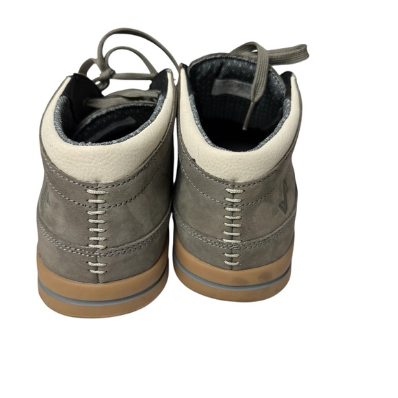 Forsake Phil Chukka Boots Men's 12 Gray Leather Lace Up Ankle Outdoor Casual EUC - Picture 4 of 7